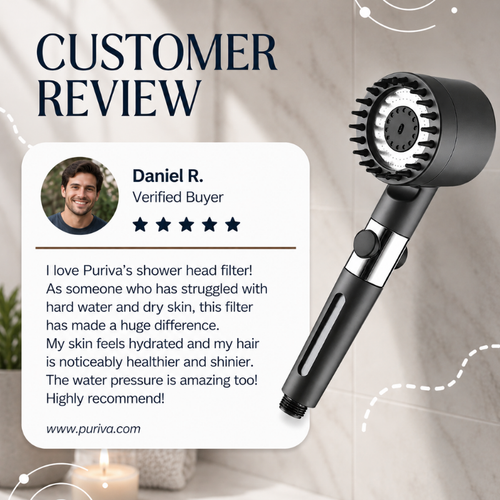 PURIVA FILTERED SHOWERHEAD™