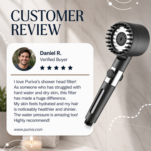 PURIVA FILTERED SHOWERHEAD™